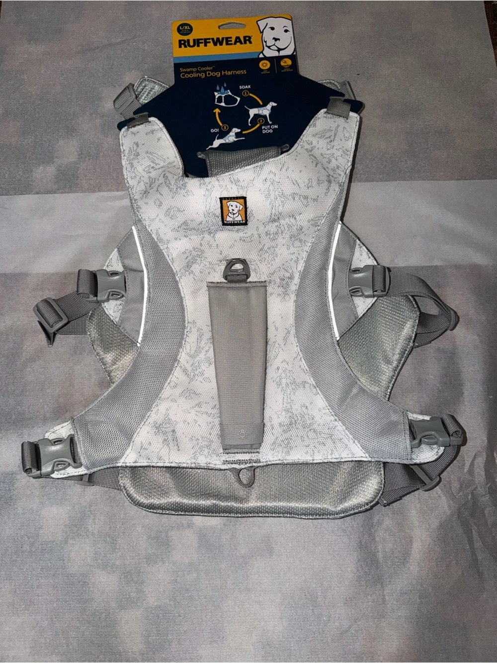 Ruffwear Swamp Cooler Harness Sz L-XL 32”-42” in NWT